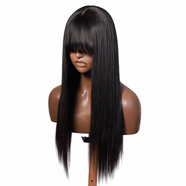 Fringe Closure Wig (Blend)