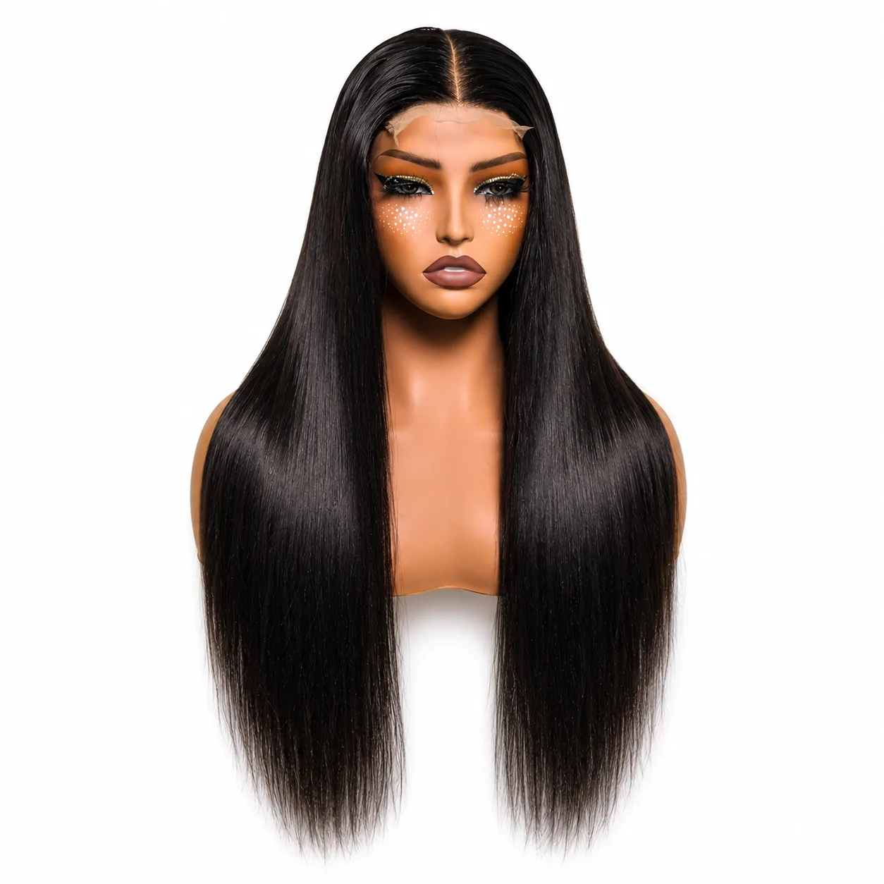 4by4 Straight Hair